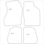 Saab 9-3 Car Mats